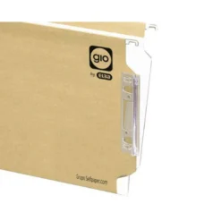 Carpeta colgante marca Gio con visor lateral folio
