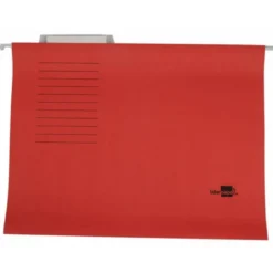 Carpeta colgante marca Liderpapel A4 Kraft Rojo