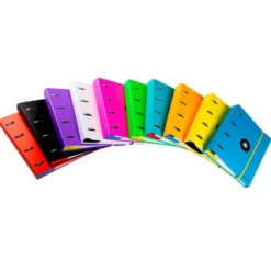 Carpeta con recambio Antartik A4 4 anillas 25 mm de Carton forrado Colores surtidos