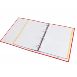 Carpeta con recambio Liderpapel A4 4 anillas 40 mm Cartón forrado Colores surtidos