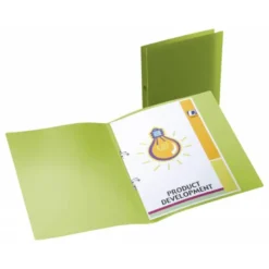 Carpeta de 2 anillas Beautone polipropileno lomo 17 mm verde