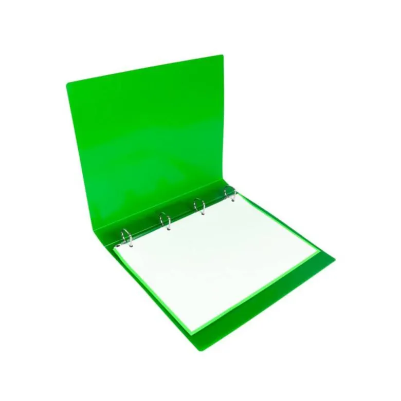 Carpeta de 4 anillas Beautone polipropileno lomo 40 mm Din A4 verde