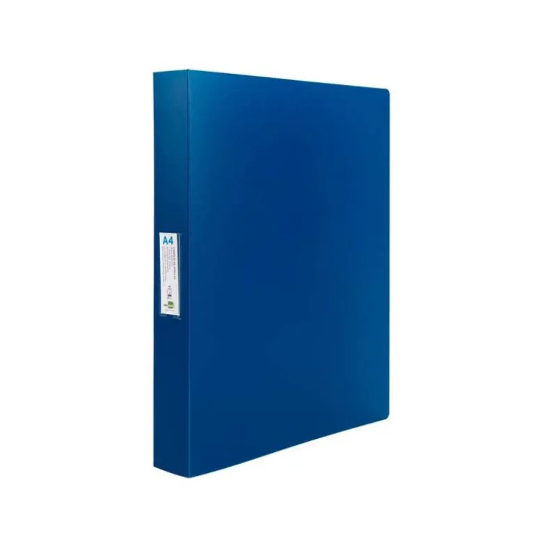 Carpeta de 4 anillas Beautone polipropileno lomo 40 mm Din A4 azul