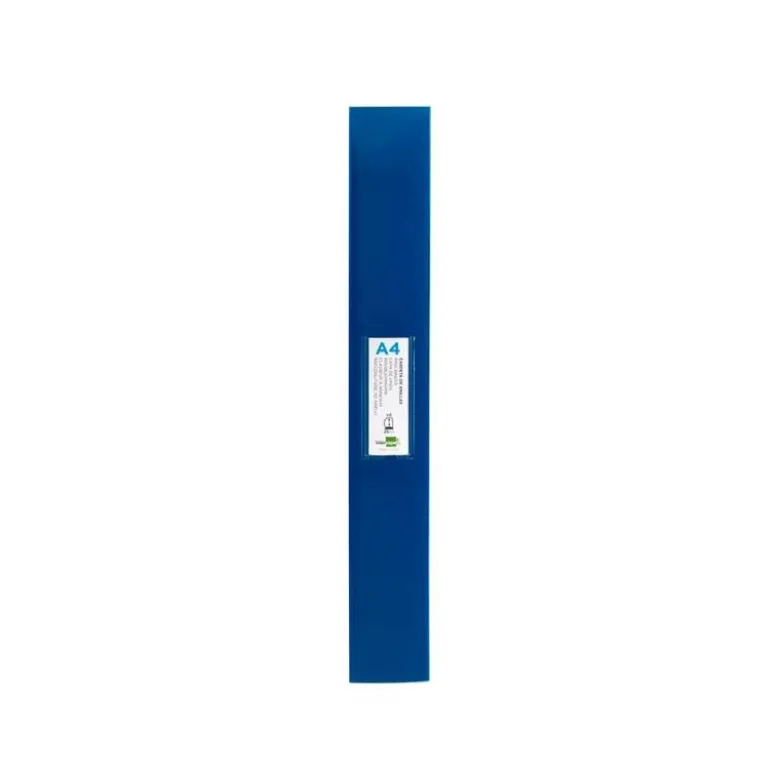 Carpeta de 4 anillas Beautone polipropileno lomo 40 mm Din A4 azul