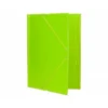 Carpeta de gomas Liderpapel color verde folio