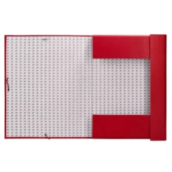 Carpeta de proyectos Liderpapel de carton con gomas Paper Coat lomo 70 mm rojo