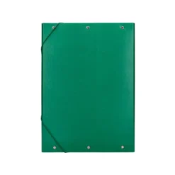 Carpeta de proyectos Liderpapel de carton con gomas Paper Coat lomo 70 mm verde