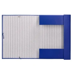 Carpeta de proyectos Liderpapel de carton con gomas Paper Coat lomo 50 mm azul