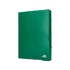 Carpeta de proyectos Liderpapel de carton con gomas Paper Coat lomo 50 mm verde