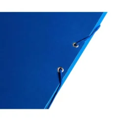 Carpeta de proyectos Liderpapel de carton con gomas Paper Coat lomo 30 mm azul