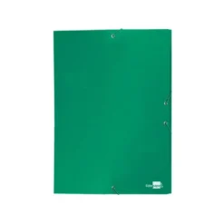 Carpeta de proyectos Liderpapel de carton con gomas Paper Coat lomo 30 mm verde