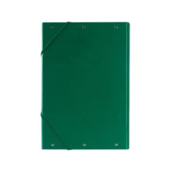 Carpeta de proyectos Liderpapel de carton con gomas Paper Coat lomo 30 mm verde
