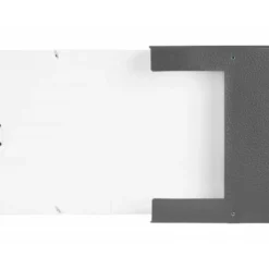 Carpeta de proyectos Liderpapel de carton con gomas gris 9 cm