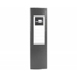Carpeta de proyectos Liderpapel de carton con gomas gris 9 cm