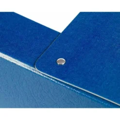 Carpeta de proyectos Liderpapel de carton con gomas azul 9 cm