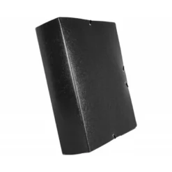 Carpeta de proyectos Liderpapel de carton con gomas negro 9 cm