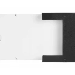 Carpeta de proyectos Liderpapel de carton con gomas negro 9 cm