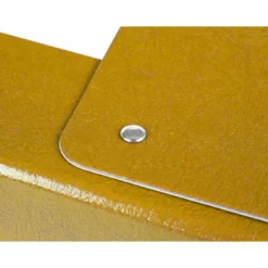 Carpeta de proyectos Liderpapel de carton con gomas amarillo 7cm