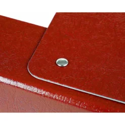 Carpeta de proyectos Liderpapel de carton con gomas rojo 7cm