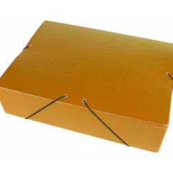 Carpeta de proyectos Liderpapel de carton con gomas verde 7cm