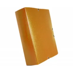 Carpeta de proyectos Liderpapel de carton con gomas verde 7cm