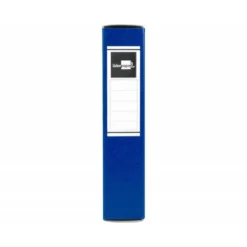 Carpeta de proyectos Liderpapel de carton con gomas azul 7cm