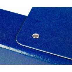 Carpeta de proyectos Liderpapel de carton con gomas azul 7cm