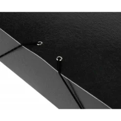 Carpeta de proyectos Liderpapel de carton con gomas negro