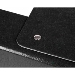 Carpeta de proyectos Liderpapel de carton con gomas negro