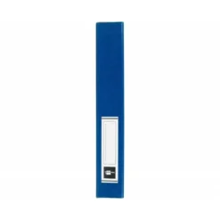Carpeta de proyectos Liderpapel de carton con gomas. Folio. azul. 5 cm