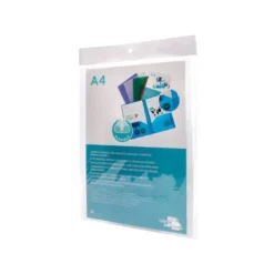 Carpeta dossier con doble bolsa Liderpapel Din A4 color incoloro