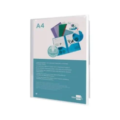 Carpeta dossier con doble bolsa Liderpapel Din A4 color incoloro