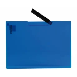 Carpeta dossier con pinza giratoria lateral Liderpapel Din A4 color azul