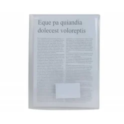 Carpeta dossier doble bolsa Liderpapel Din A4
