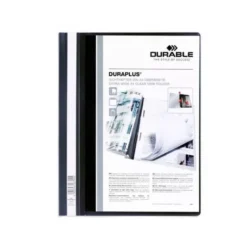 Carpeta dossier fastener duraplus Durable Din A4 color negro