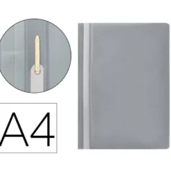 Carpeta dossier fastener Q-Connect Din A4 color gris
