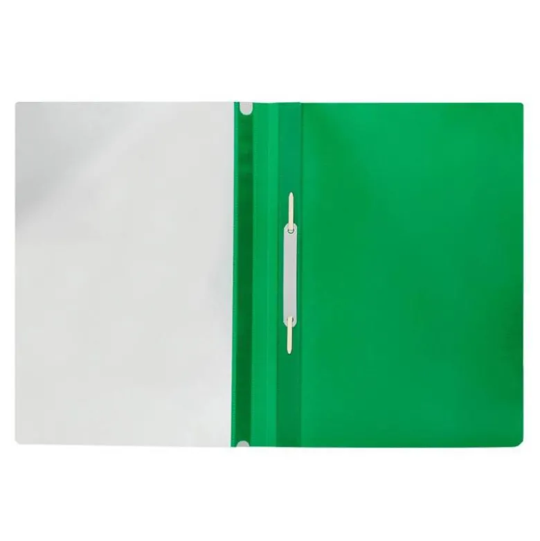 Carpeta dossier fastener Q-Connect Din A4 color verde