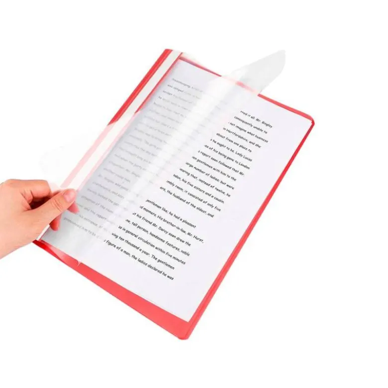 Carpeta dossier fastener Q-Connect Din A4 color rojo