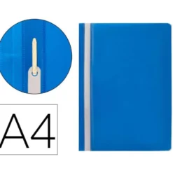 Carpeta dossier fastener Q-Connect Din A4 color azul