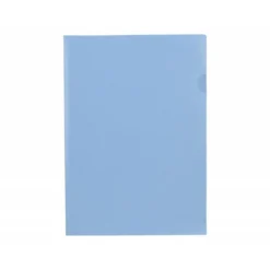 Carpeta dossier uñero Liderpapel DIN A4 polipropileno 180 micras 20 hojas color azul