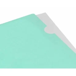 Carpeta dossier uñero Liderpapel DIN A4 polipropileno 180 micras 20 hojas color verde