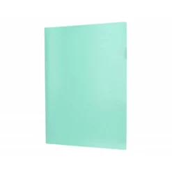Carpeta dossier uñero Liderpapel DIN A4 polipropileno 180 micras 20 hojas color verde