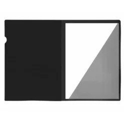 Carpeta dossier uñero Liderpapel DIN A4 polipropileno 180 micras 20 hojas color negro