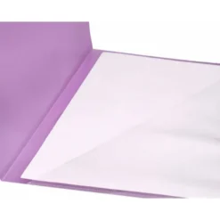 Carpeta dossier uñero Liderpapel DIN A4 polipropileno 180 micras 20 hojas color morado
