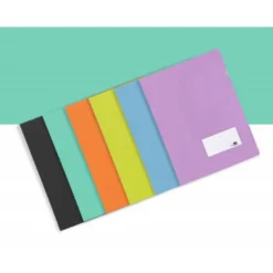 Carpeta dossier uñero Liderpapel DIN A4 polipropileno 180 micras 20 hojas color morado