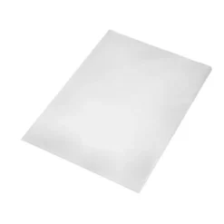 Carpeta dossier uñero plastico q-connect din a4 120 micras transparente -bolsa de 10 unidades.