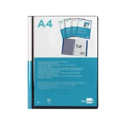 Carpeta escaparate con 20 fundas fijas Beautone negro