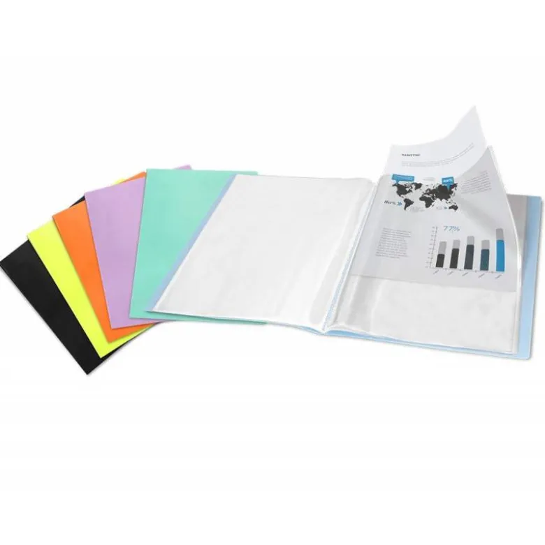 Carpeta escaparate con 30 fundas Beautone negro