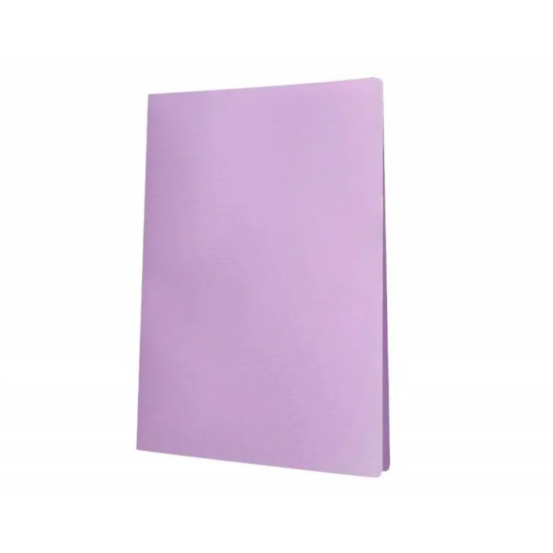 Carpeta escaparate Liderpapel DIN A4 poliporpileno con 20 fundas color violeta