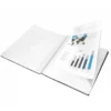 Carpeta escaparate Liderpapel negra Din A4 con 80 fundas